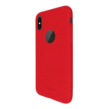Cargar imagen en el visor de la galería, Funda Protector Silicon Tacto Suave Molan Cano Jelly Case para iPhone X / XS con orificio
