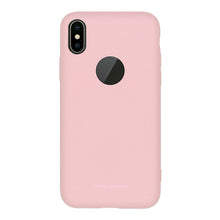 Cargar imagen en el visor de la galería, Funda Protector Silicon Tacto Suave Molan Cano Jelly Case para iPhone X / XS con orificio