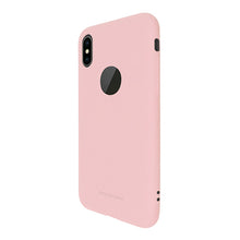 Cargar imagen en el visor de la galería, Funda Protector Silicon Tacto Suave Molan Cano Jelly Case para iPhone X / XS con orificio