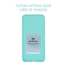 Cargar imagen en el visor de la galería, Funda Silicon Suave Molan Cano Jelly Case para Moto E7 Plus Mas Mica 9D 2pz