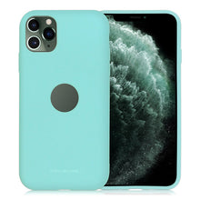 Cargar imagen en el visor de la galería, Funda Protector Silicon Tacto Suave Molan Cano Jelly Case para iPhone 11 Pro Max con orificio