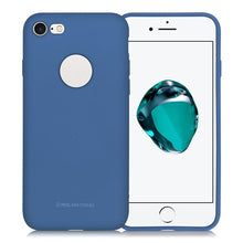 Cargar imagen en el visor de la galería, Funda Protector Silicon Tacto Suave Molan Cano Jelly Case para iPhone 7 / 8 / SE 2020 / SE 2022 con orificio