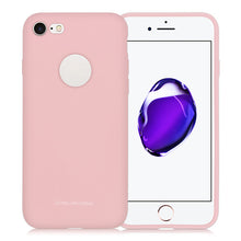 Cargar imagen en el visor de la galería, Funda Protector Silicon Tacto Suave Molan Cano Jelly Case para iPhone 7 / 8 / SE 2020 / SE 2022 con orificio