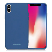 Cargar imagen en el visor de la galería, Funda Protector Silicon Tacto Suave Molan Cano Jelly Case para iPhone X / XS sin orificio