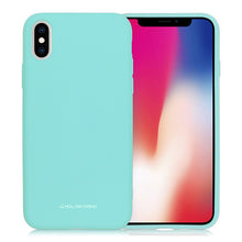 Cargar imagen en el visor de la galería, Funda Protector Silicon Tacto Suave Molan Cano Jelly Case para iPhone X / XS sin orificio