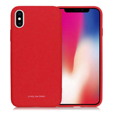 Cargar imagen en el visor de la galería, Funda Protector Silicon Tacto Suave Molan Cano Jelly Case para iPhone X / XS sin orificio