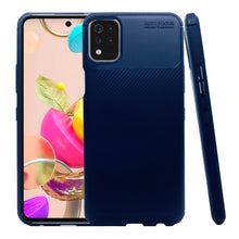 Cargar imagen en el visor de la galería, Funda Rugged Carbon Fibra Flexible Para LG K42