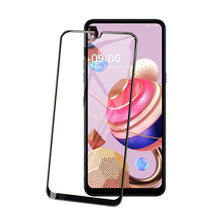 Cargar imagen en el visor de la galería, Vidrio Templado 9D contorno negro para LG K51S