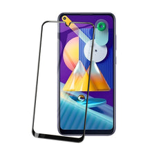 Cargar imagen en el visor de la galería, Vidrio Templado 9D contorno negro 2 piezas de paquete para Samsung Galaxy M11