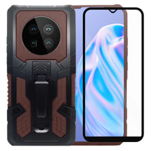 Cargar imagen en el visor de la galería, Funda Uso Rudo Para Huawei Mate 40 pro Con Soporte Robot Clip Case Más Mica 9D 2pz