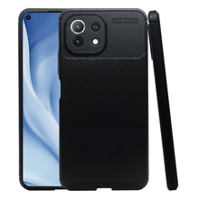 Cargar imagen en el visor de la galería, Funda Rugged Carbon Fibra Flexible Para Xiaomi Mi 11 Lite 4G | 5G