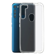 Cargar imagen en el visor de la galería, Funda Protector Case Híbrido Acrigel Transparente Rígido para Moto One Fusion Plus