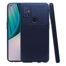 Cargar imagen en el visor de la galería, Funda Rugged Carbon Fibra Flexible Para One Plus Nord N10 5G