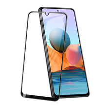 Cargar imagen en el visor de la galería, Vidrio Templado 9D contorno negro para Xiaomi Redmi Note 10 Pro