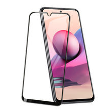 Cargar imagen en el visor de la galería, Vidrio Templado 9D contorno negro para Xiaomi Redmi Note 10S