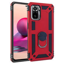 Cargar imagen en el visor de la galería, Funda Uso Rudo con Soporte de Anillo para Xiaomi Redmi Note 10s