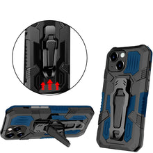 Cargar imagen en el visor de la galería, Funda de Uso Rudo Para LG K52 / K62 / Q52 Con Soporte Robot Clip Case Más Mica 9D 2pz