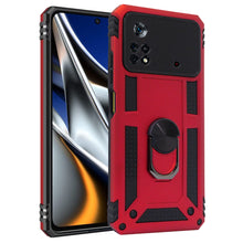 Cargar imagen en el visor de la galería, Funda Uso Rudo con Anillo para Poco X4 Pro 5G