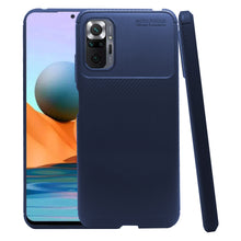 Cargar imagen en el visor de la galería, Funda Rugged Carbon Fibra Flexible Para Xiaomi Redmi Note 10 / 10 Pro