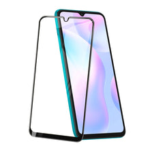Cargar imagen en el visor de la galería, Vidrio Templado 9D contorno negro 2 piezas de paquete para Xiaomi Redmi 9A