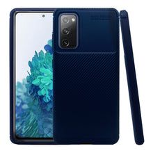Cargar imagen en el visor de la galería, Funda Rugged Carbon Fibra Flexible Para Samsung S20 FE