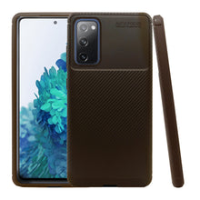 Cargar imagen en el visor de la galería, Funda Rugged Carbon Fibra Flexible Para Samsung S20 FE