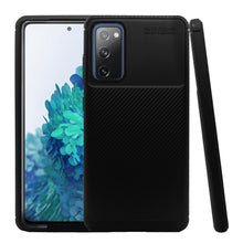 Cargar imagen en el visor de la galería, Funda Rugged Carbon Fibra Flexible Para Samsung S20 FE