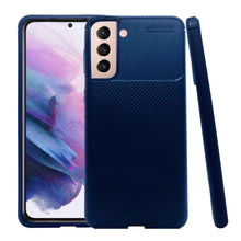Cargar imagen en el visor de la galería, Funda Rugged Carbon Fibra Flexible Para Samsung S21 Plus