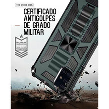 Cargar imagen en el visor de la galería, Funda Uso Rudo Rugged Robot Soporte Mas Mica 9D Para A52