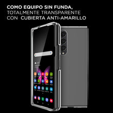 Cargar imagen en el visor de la galería, Funda De Lujo Rígida Slim Soft Transparente Case Para Samsung Z Fold 3