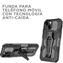 Cargar imagen en el visor de la galería, Funda Uso Rudo Para OPPO A16 Con Soporte Robot Clip Case Más Mica 9D 2 pzas