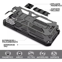Cargar imagen en el visor de la galería, Funda Uso Rudo Rugged Robot Soporte Mas Mica 9D Para A52