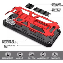 Cargar imagen en el visor de la galería, Funda Uso Rudo Rugged Robot Soporte Mas Mica 9D Para A52