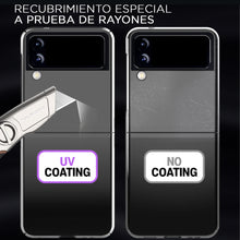 Cargar imagen en el visor de la galería, Funda De Lujo Rígida Slim Soft Transparente Case Para Samsung Z Flip 3