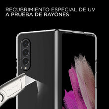 Cargar imagen en el visor de la galería, Funda De Lujo Rígida Slim Soft Transparente Case Para Samsung Z Fold 3