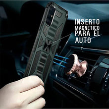 Cargar imagen en el visor de la galería, Funda Uso Rudo Rugged Robot Soporte Mas Mica 9D Para A52