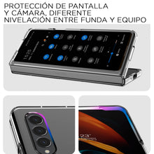 Cargar imagen en el visor de la galería, Funda De Lujo Rígida Slim Soft Transparente Case Para Samsung Z Fold 3