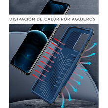 Cargar imagen en el visor de la galería, Funda Uso Rudo Para OPPO A16 Con Soporte Robot Clip Case Más Mica 9D 2 pzas
