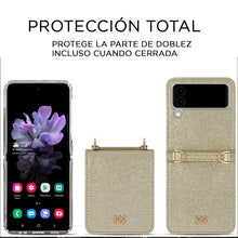 Cargar imagen en el visor de la galería, Funda Cartera De Lujo Clutch Diary Para Samsung Z Flip 3