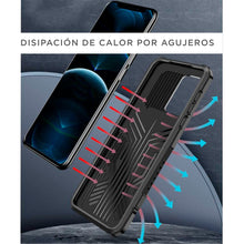 Cargar imagen en el visor de la galería, Funda Uso Rudo Para OPPO A16 Con Soporte Robot Clip Case Más Mica 9D 2 pzas