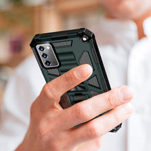 Cargar imagen en el visor de la galería, Funda Uso Rudo Rugged Robot Soporte Mas Mica 9D Para A52