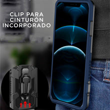 Cargar imagen en el visor de la galería, Funda Uso Rudo Para OPPO A16 Con Soporte Robot Clip Case Más Mica 9D 2 pzas