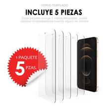 Cargar imagen en el visor de la galería, Molan Cano Protector de Pantalla Mica Cristal Para iPhone 13 Pro Max 5pzs