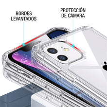 Cargar imagen en el visor de la galería, Funda Protector Case Híbrido Acrigel Transparente Rígido para iPhone 11 Pro Max