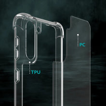 Cargar imagen en el visor de la galería, Funda Molan Cano Casanova Armor Híbrido Acrigel Transparente Rígido para iPhone 13 Pro más mica 9D 2pz