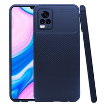 Cargar imagen en el visor de la galería, Funda Rugged Carbon Fibra Flexible Para Vivo V20