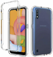 Cargar imagen en el visor de la galería, Funda Protector Case Híbrido Acrigel Transparente Rígido para Samsung Galaxy A01