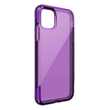 Cargar imagen en el visor de la galería, Funda de uso rudo Raptic Air color púrpura para iPhone 11 Pro Max vista desde atrás, mostrando su diseño resistente y elegante