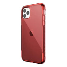 Cargar imagen en el visor de la galería, Vista trasera de la funda de uso rudo Raptic Air color rojo para iPhone 11 Pro Max