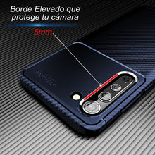 Cargar imagen en el visor de la galería, Funda Rugged Carbon Fibra Flexible Para Samsung A22 4g
